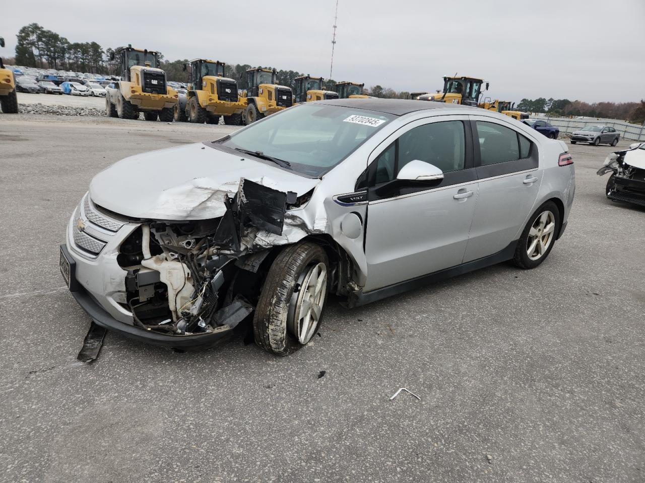 2011 Chevrolet Volt, VIN 1G1RD6E40BU101795 — Front end