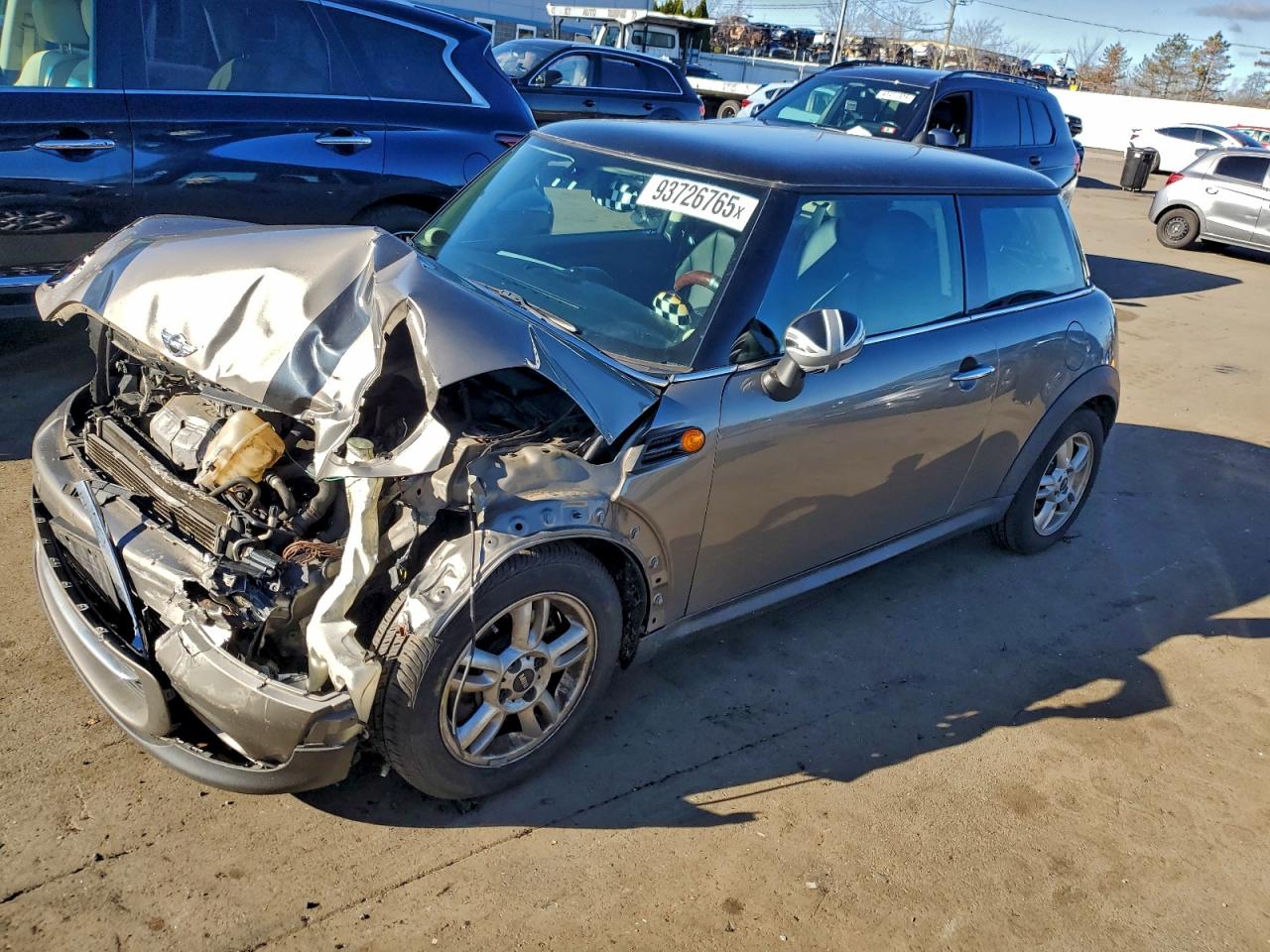 2012 MINI Hardtop, VIN WMWSU3C53CT541128 — Frame damage