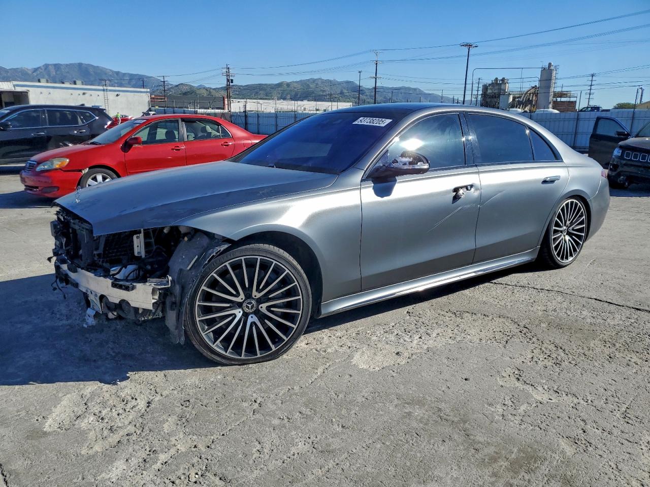2023 Mercedes-Benz S 500, VIN W1K6G6DB2PA180693 — Front end