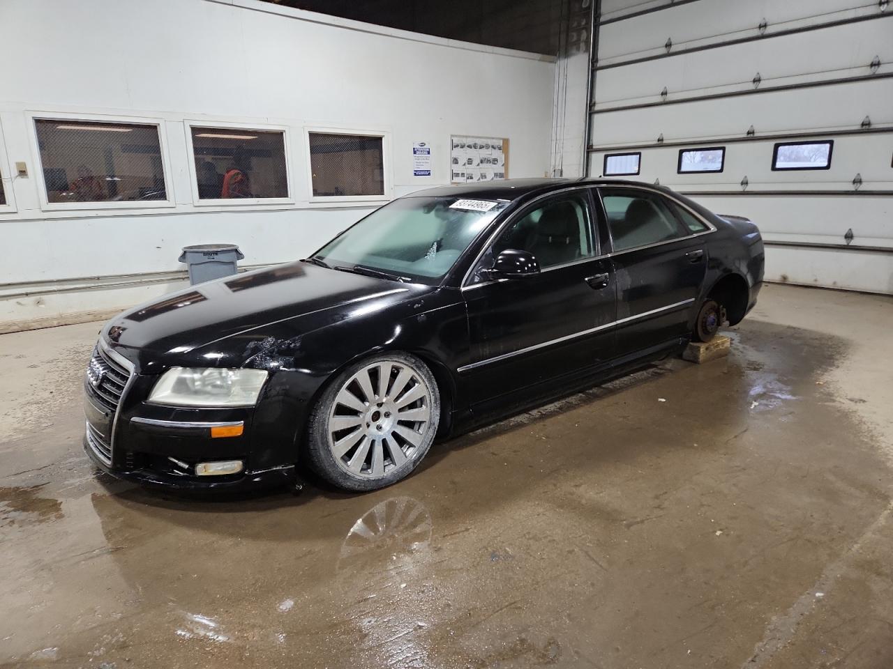 2008 Audi A8, VIN WAULV94E68N001982 — Днище