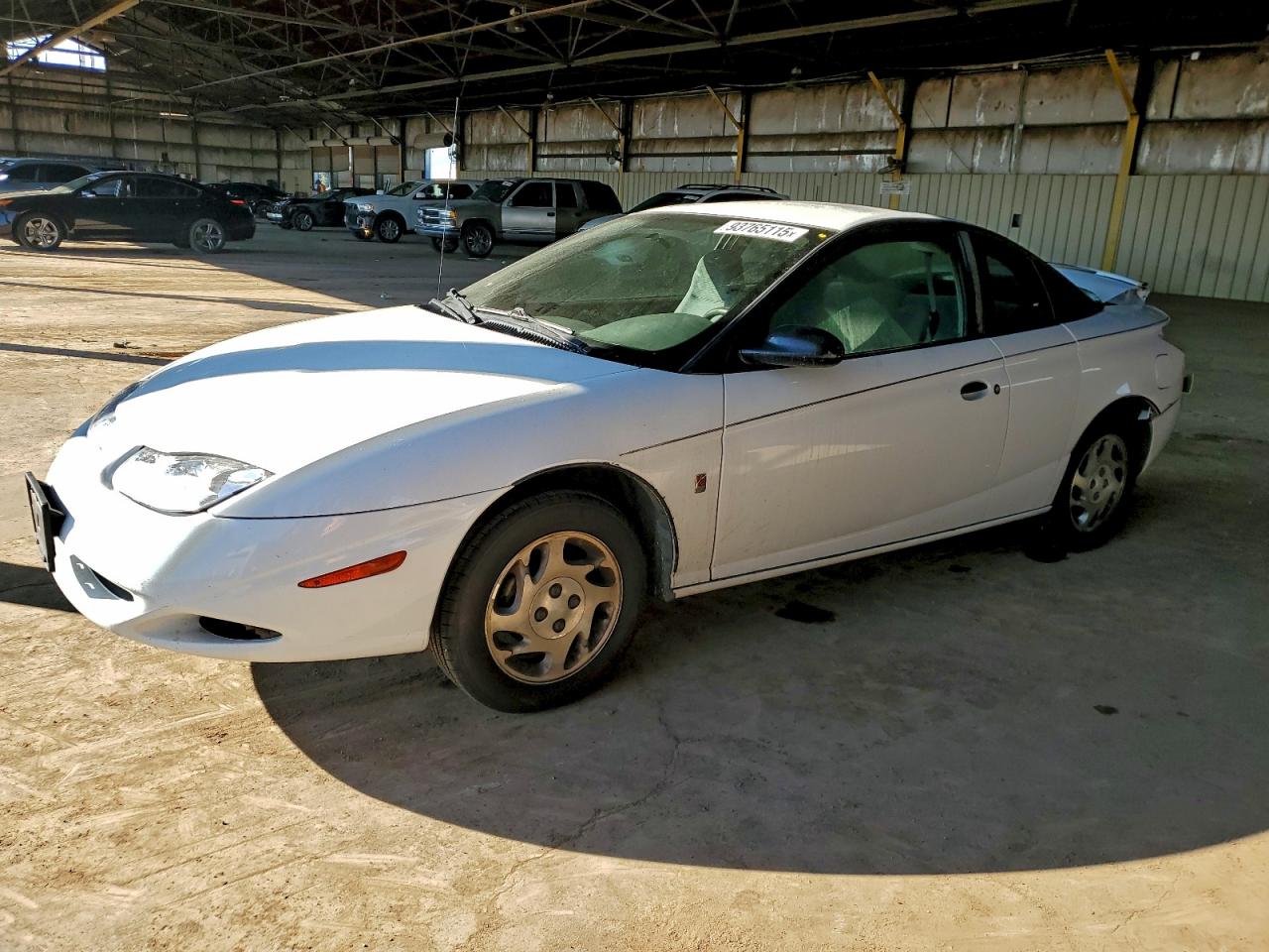 2002 Saturn SC, VIN 1G8ZP12862Z207321 — Rear end