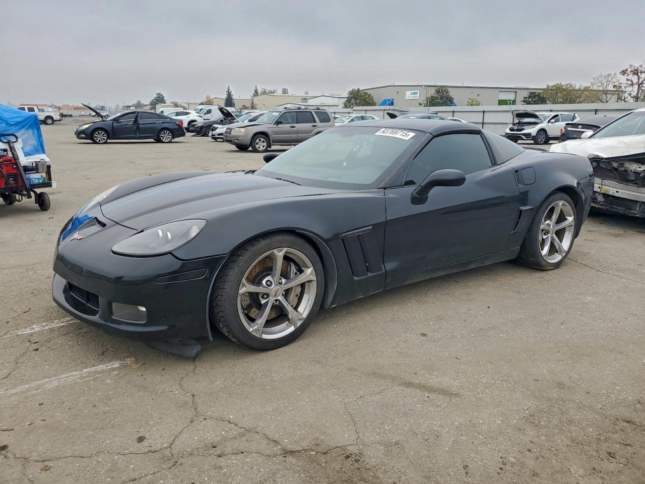 2010 Chevrolet Corvette Z16 Grand Sport 3LT, VIN 1G1YW2DW5A5109112 — Rear end
