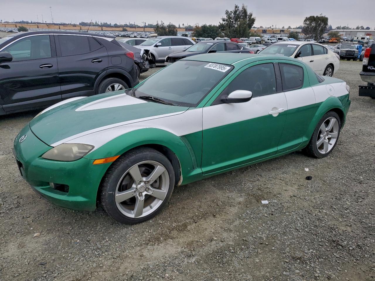 2005 Mazda RX-8, VIN JM1FE17N250153179 — Vandalism