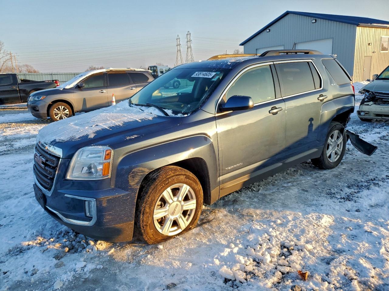 2016 GMC Terrain SLE, VIN 2GKFLTEK0G6147731 — Rear end