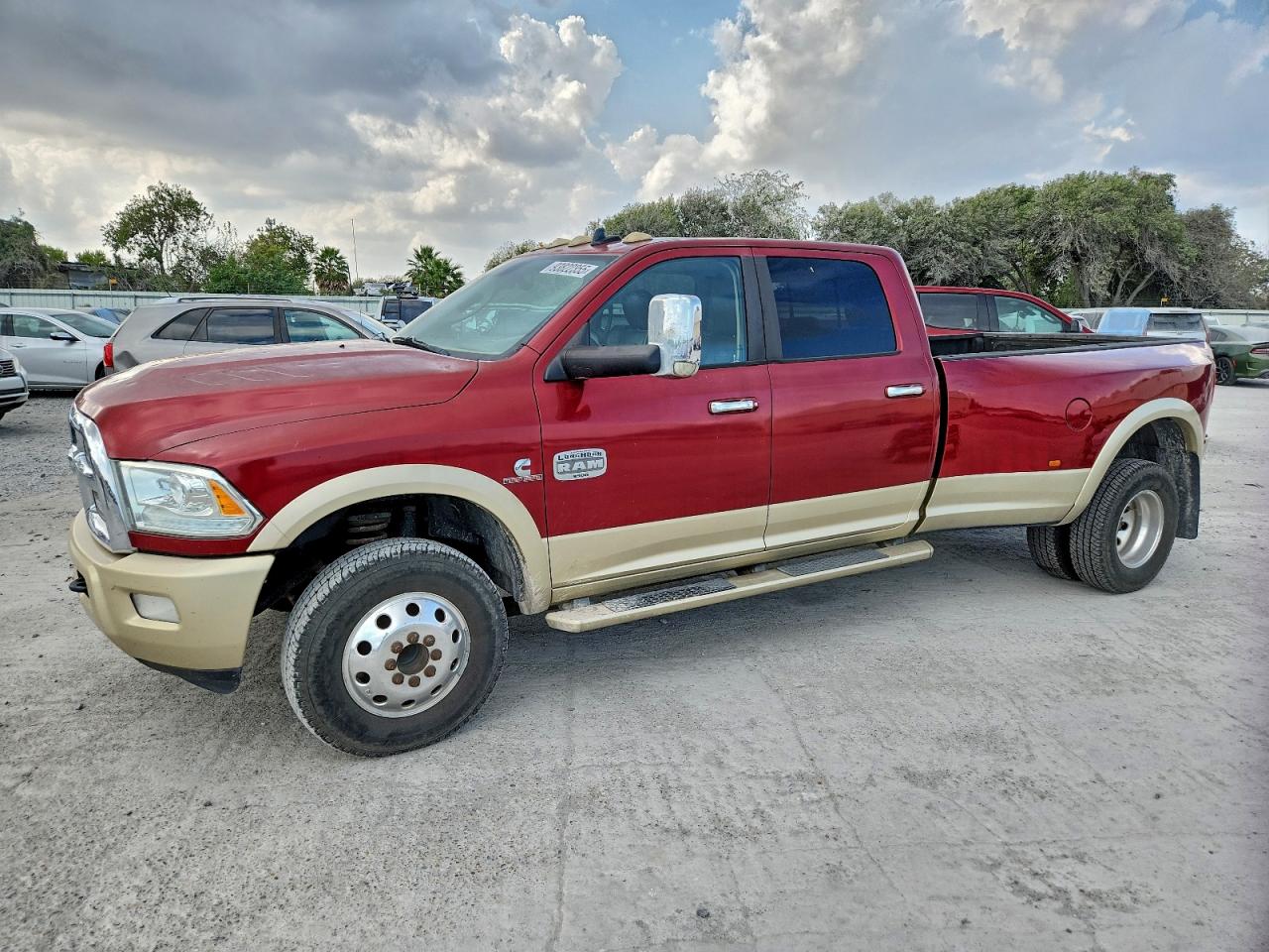 2013 Ram 3500 Laramie Limited, VIN 3C63RRKL1DG575229 — Hail