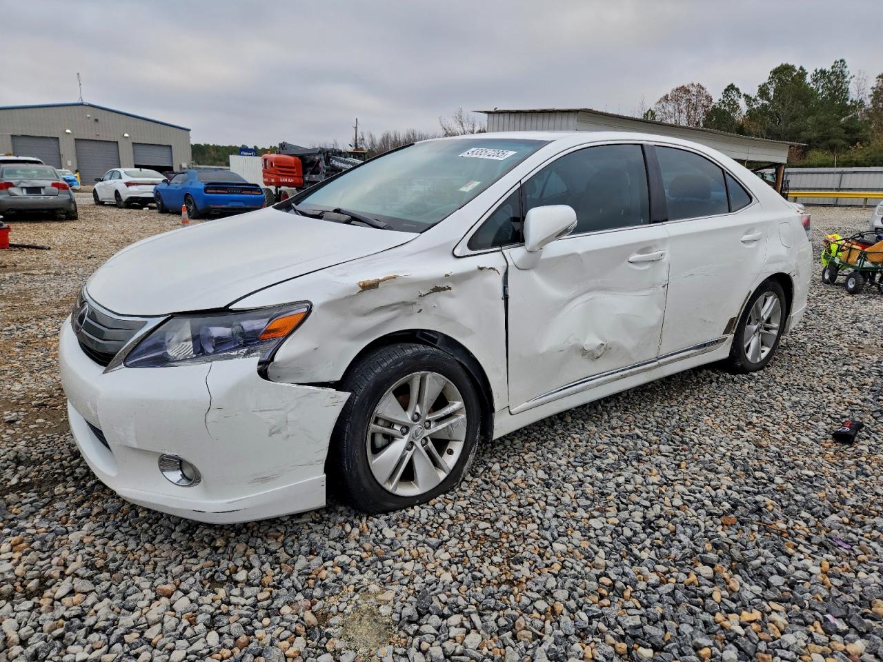 2011 Lexus HS 250h, VIN JTHBB1BAXB2044558 — Бок