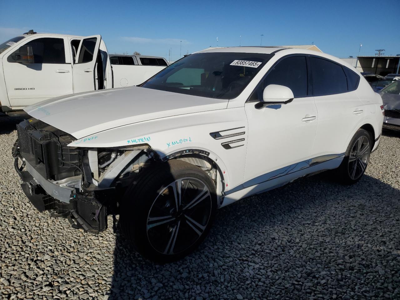 2025 Genesis GV80 Coupe 3.5T e-SC, VIN KMUJBESC3SU260209 — Front end