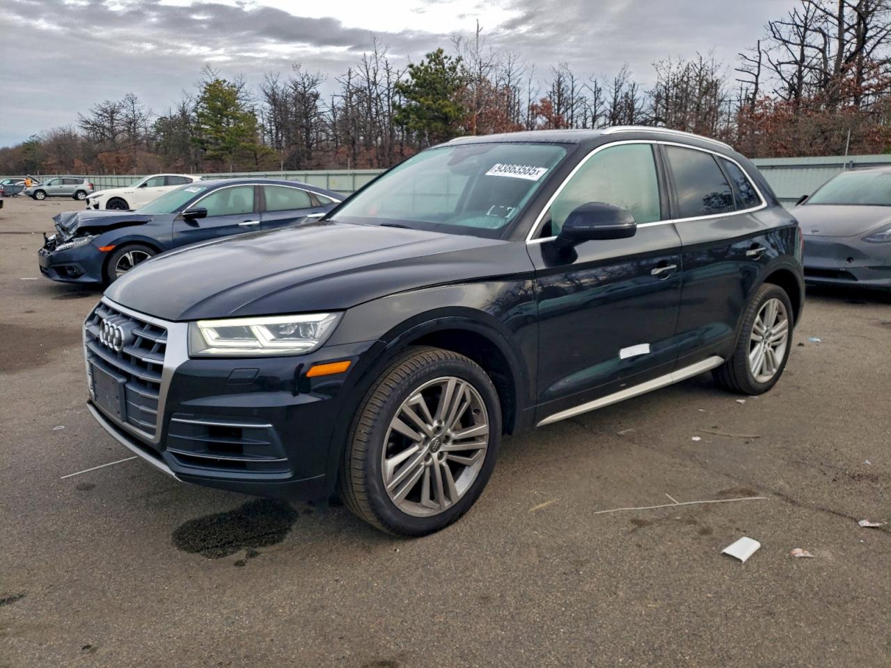 2018 Audi Q5 Premium Plus, VIN WA1BNAFY4J2143157 — Water / flood