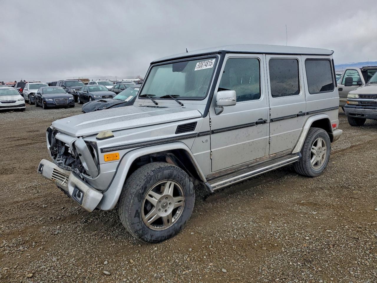 2003 Mercedes-Benz G 500, VIN WDCYR49E03X142224 — Front end