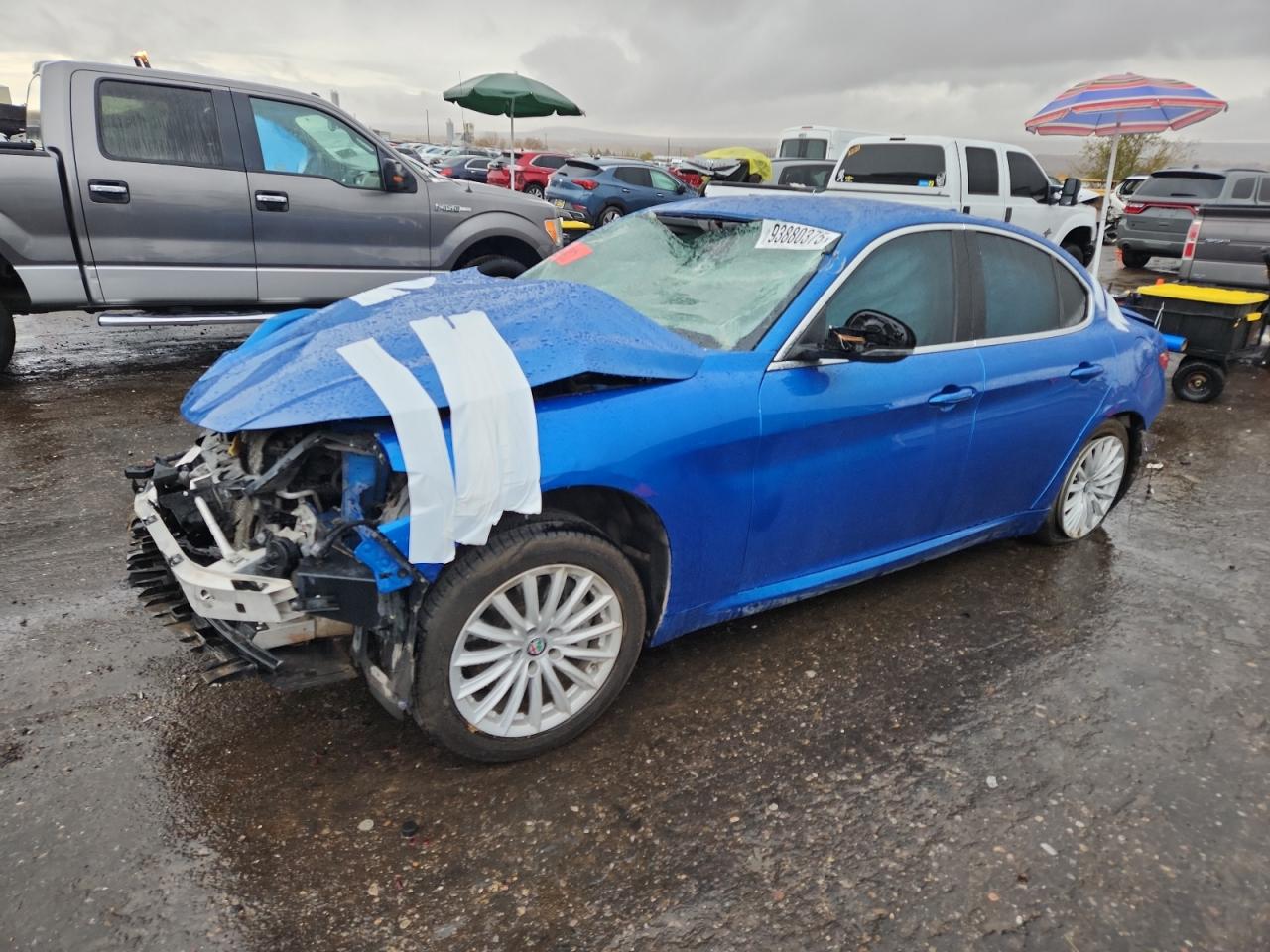 2021 Alfa Romeo Giulia, VIN ZARFAMANXM7641118 — Auction photo 1 of 12
