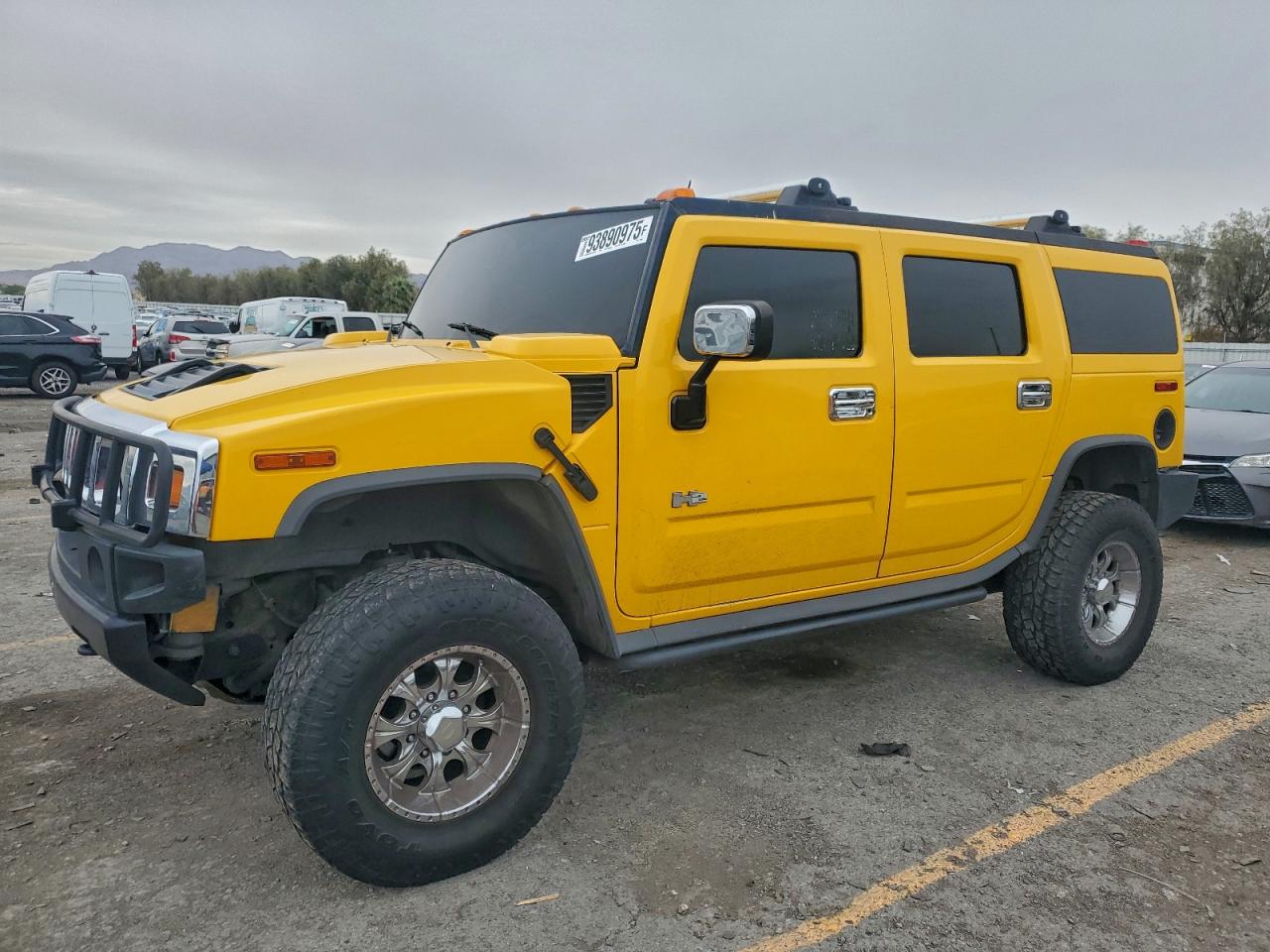 2003 Hummer H2, VIN 5GRGN23U03H114398 — Vandalism