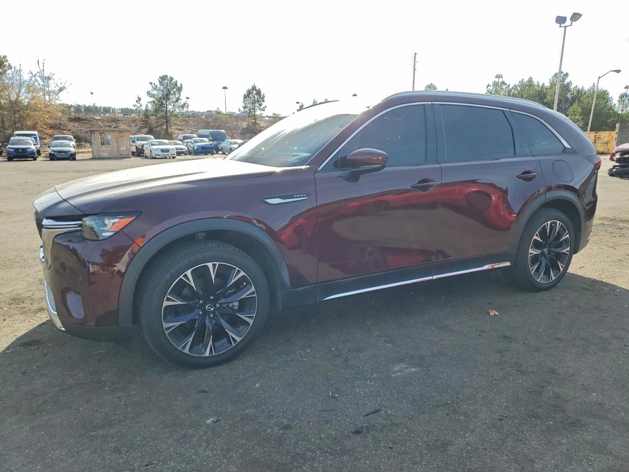 2024 Mazda CX-90 Premium Plus, VIN JM3KKEHA4R1116510 — Interior fire