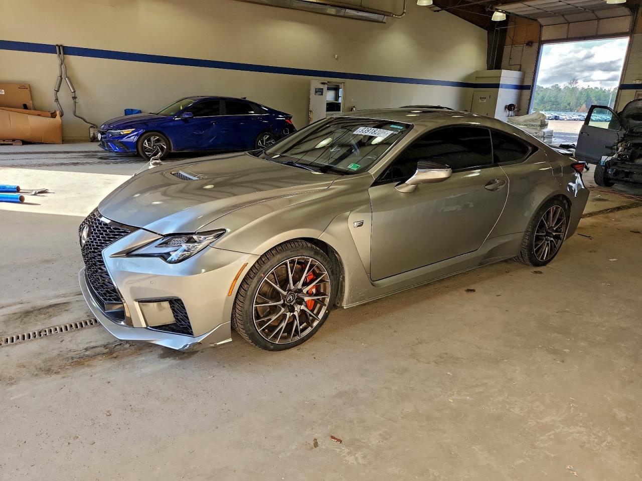 2020 Lexus RC F, VIN JTHDP5BC2L5007782 — Rear end
