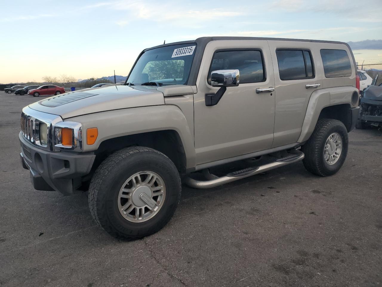2007 Hummer H3 SUV, VIN 5GTDN13E878215923 — Vandalism