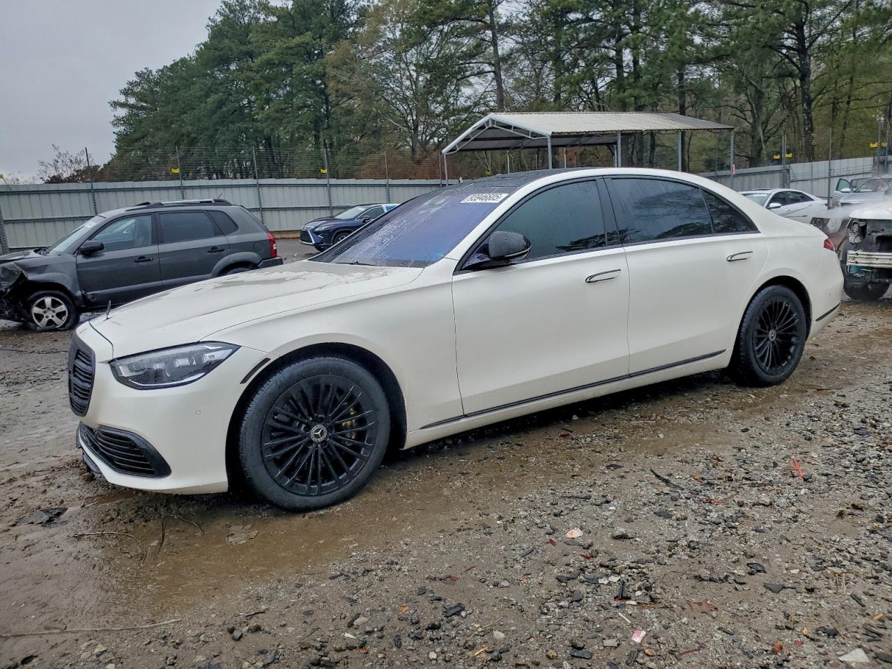 2021 Mercedes-Benz S 580, VIN W1K6G7GB6MA057413 — Front end