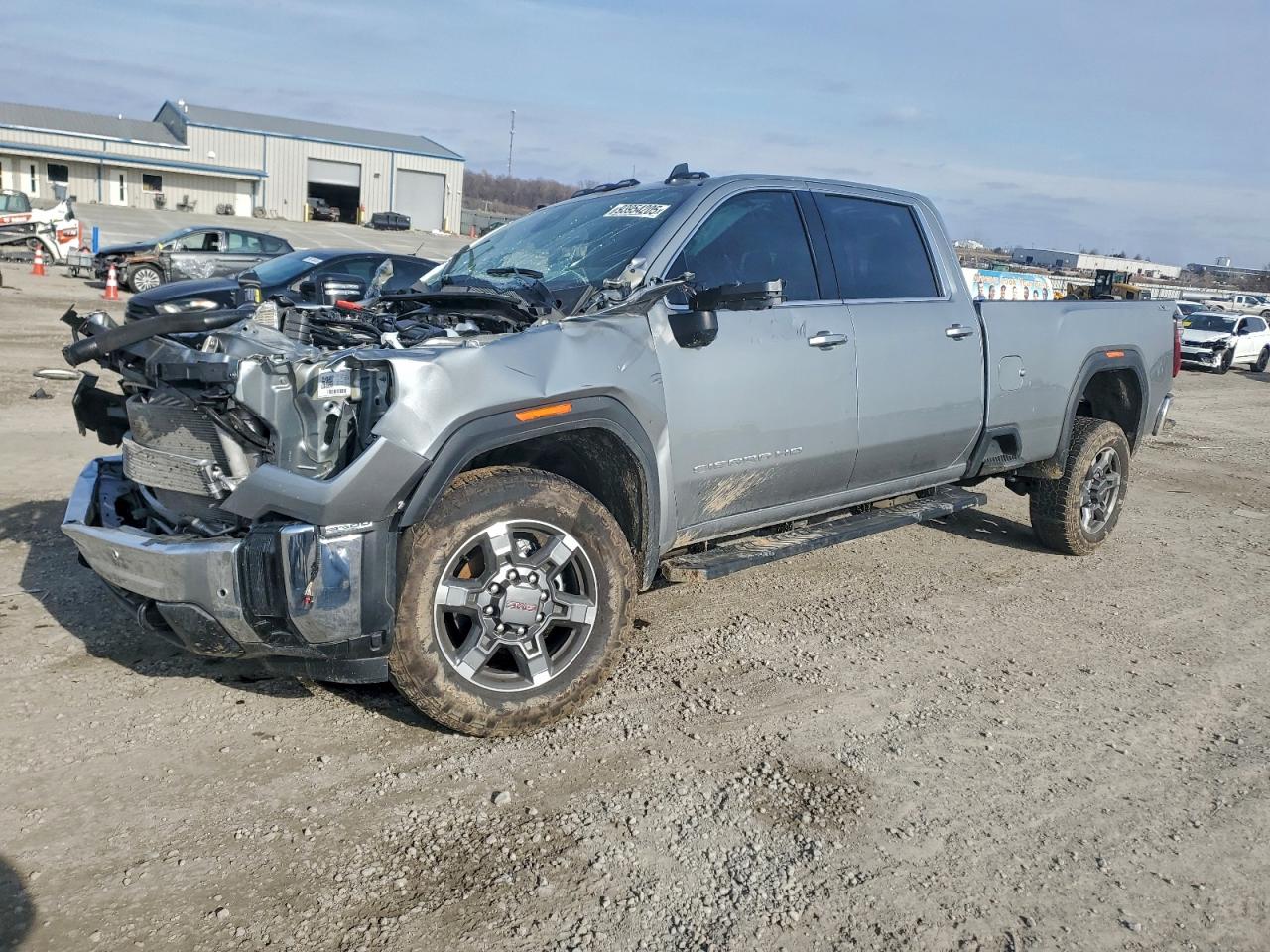 2025 GMC Sierra 3500, VIN 1GT4UTEY8SF357285 — Front end