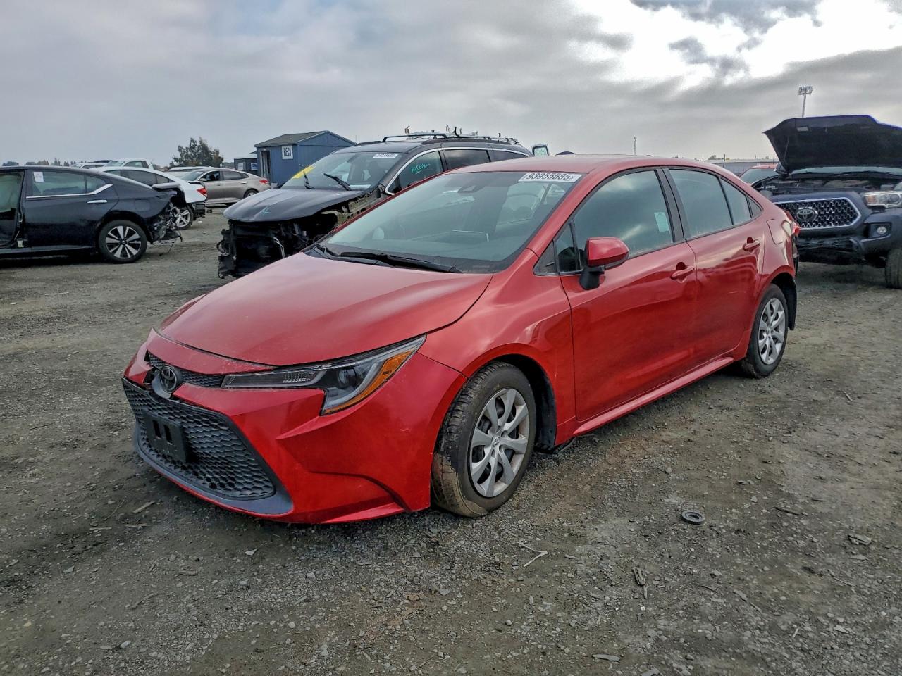 2020 Toyota Corolla LE, VIN 5YFEPRAE8LP061977 — По всему кузову