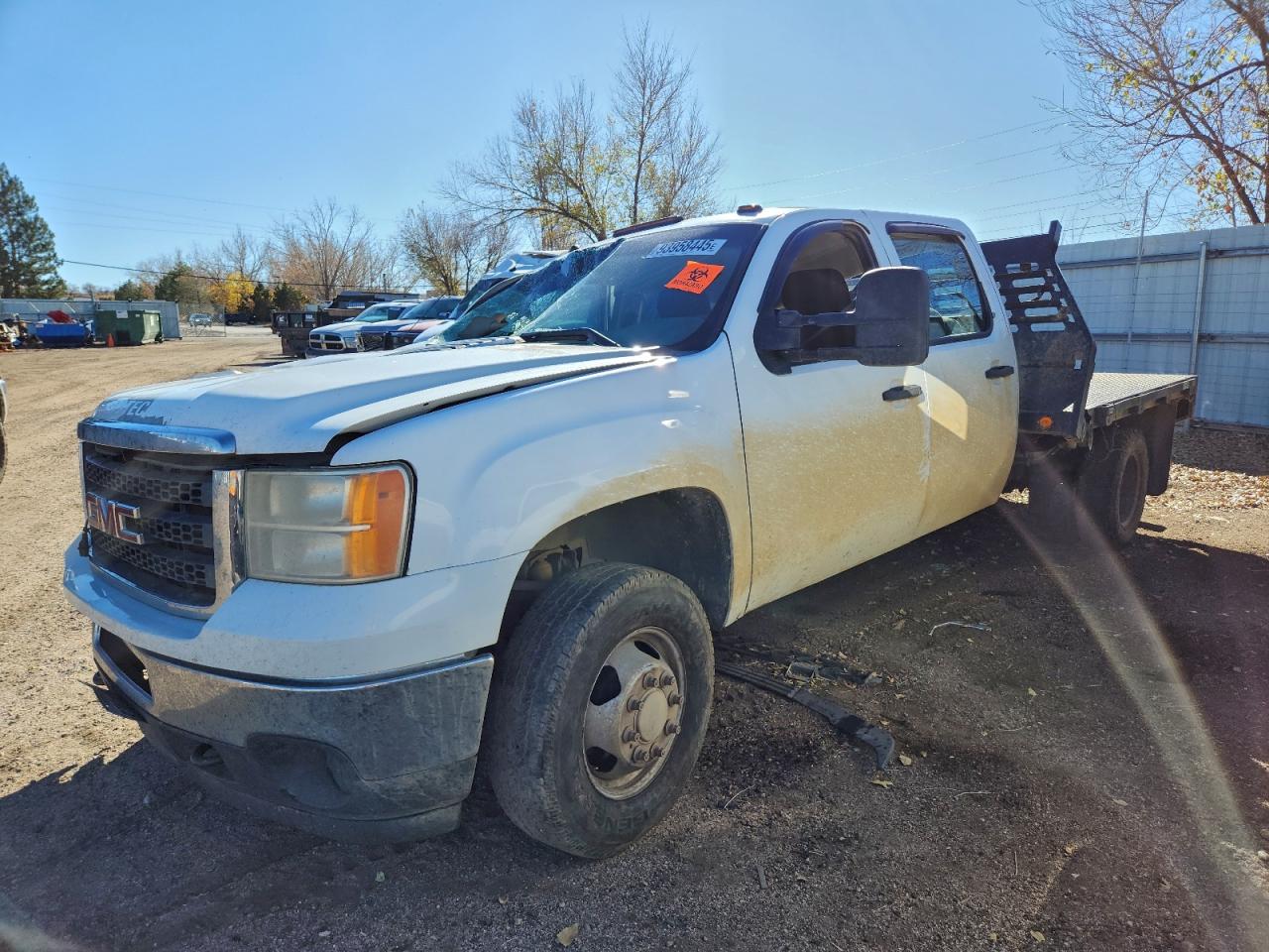 2013 GMC Sierra 3500, VIN 1GD422C81DF167832 — Rollover