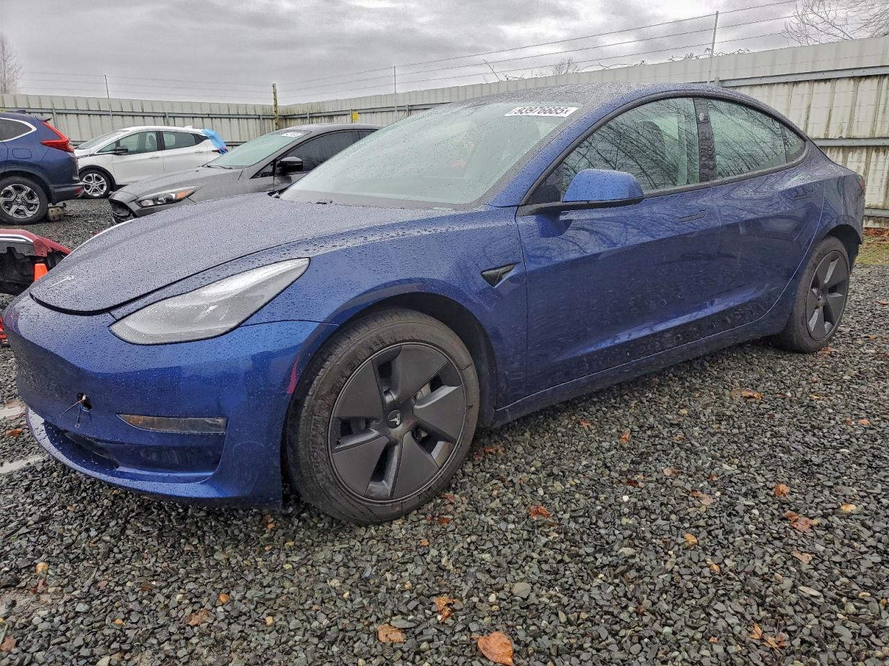 2021 Tesla Model 3 Long Range, VIN 5YJ3E1EB8MF937829 — Partial repair