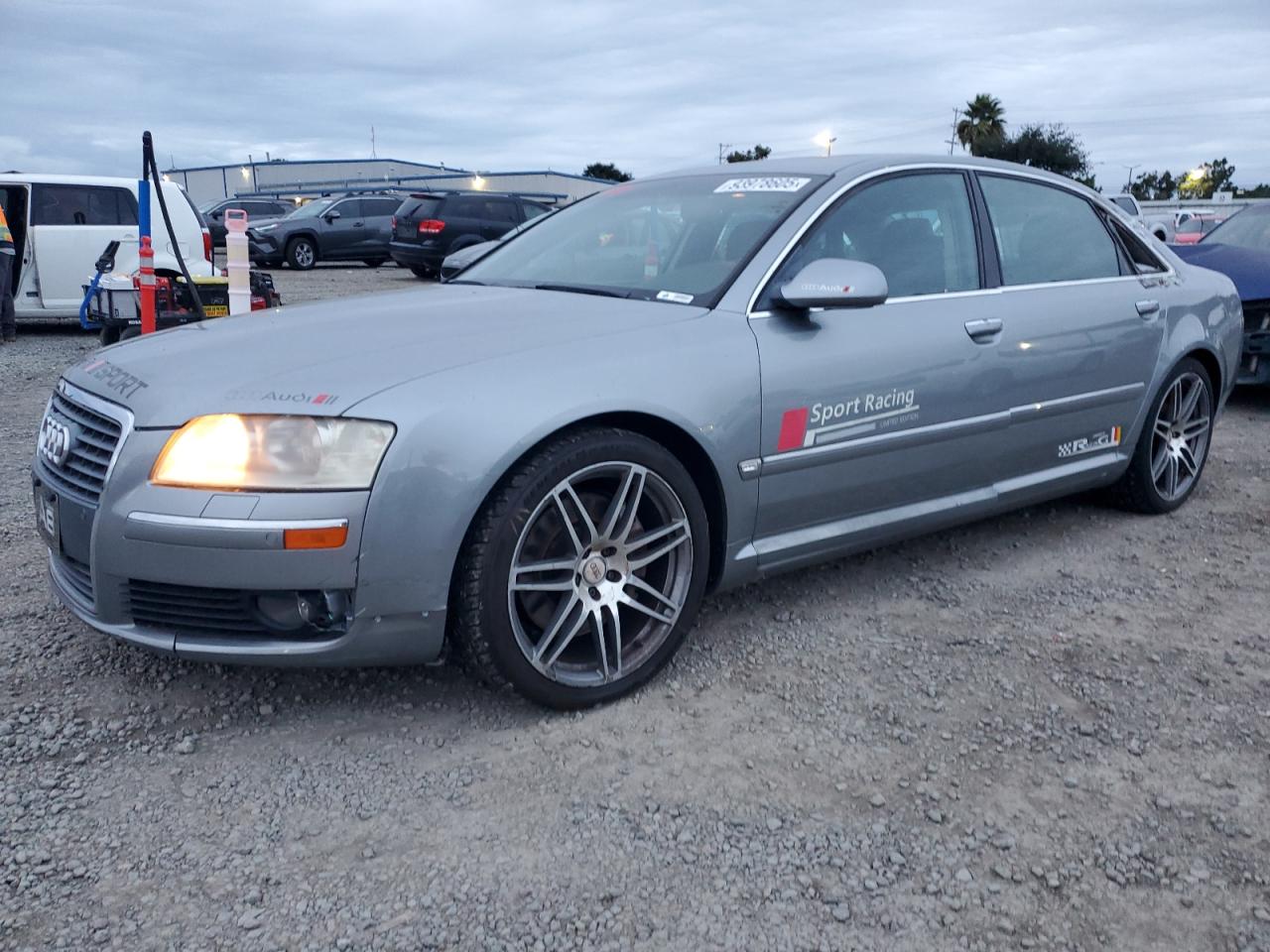 2007 Audi A8 4.2L, VIN WAUMV44E27N020213 — Front end