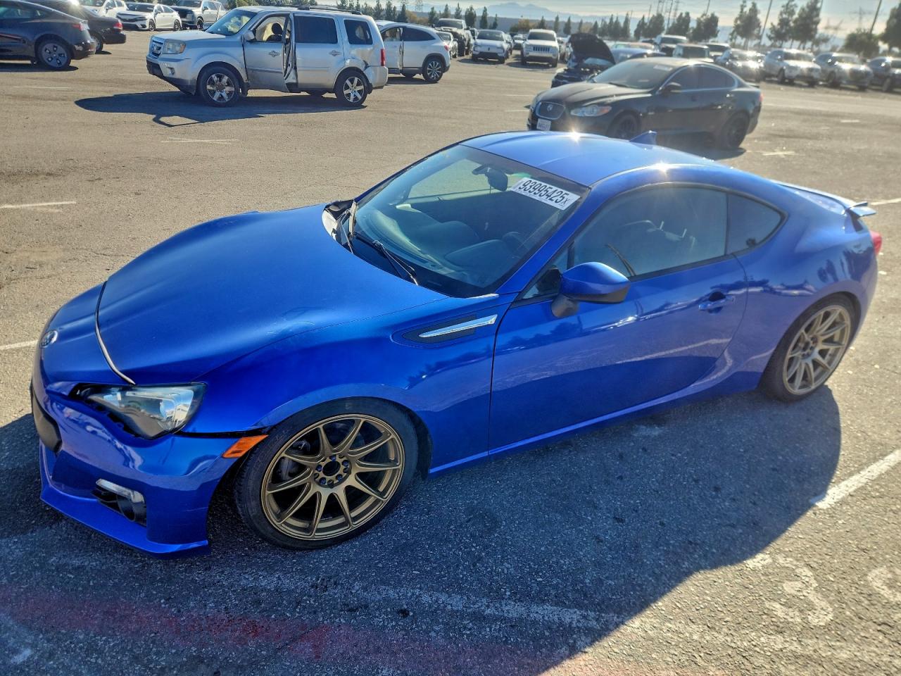 2015 Subaru BRZ Limited, VIN JF1ZCAC10F9603467 — Front end