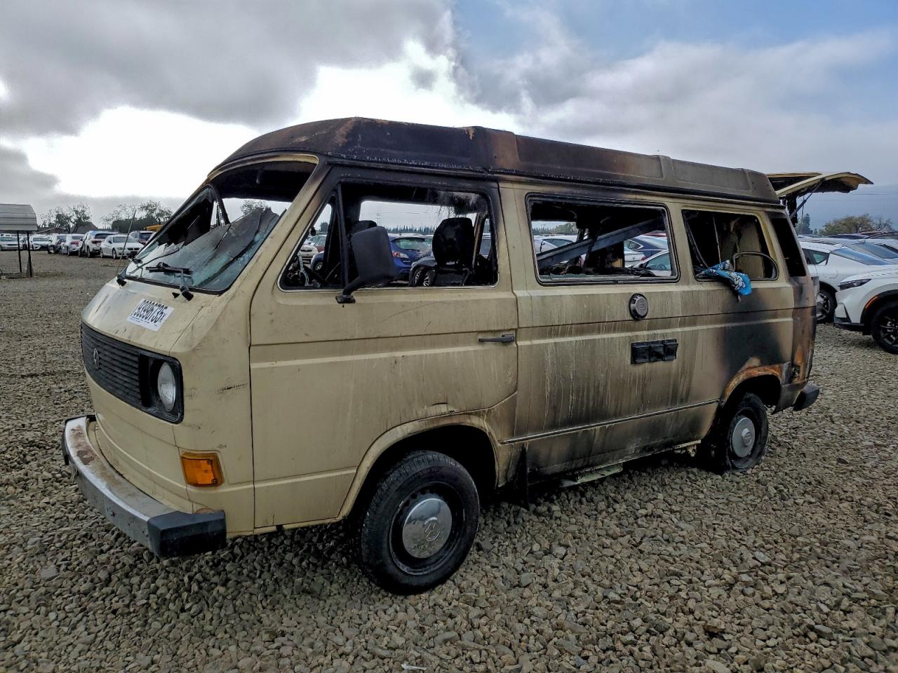 1982 Volkswagen Vanagon, VIN WV2ZA0256CH021939 — Burn