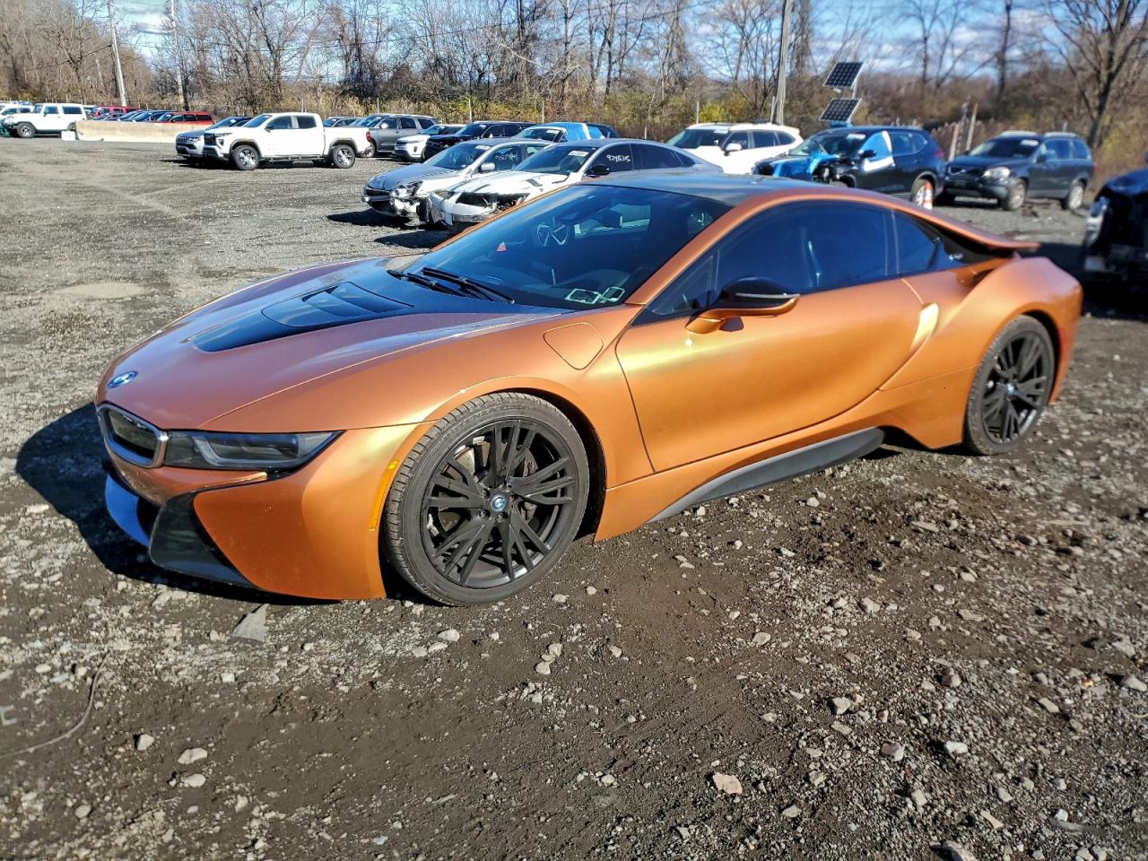2019 BMW i8, VIN WBY2Z4C51KVB81873 — Rear end