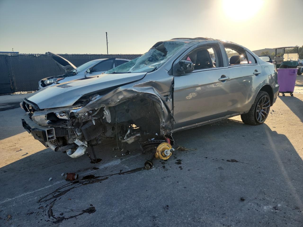 2012 Mitsubishi Lancer Evolution MR, VIN JA32W5FV9CU015227 — All over