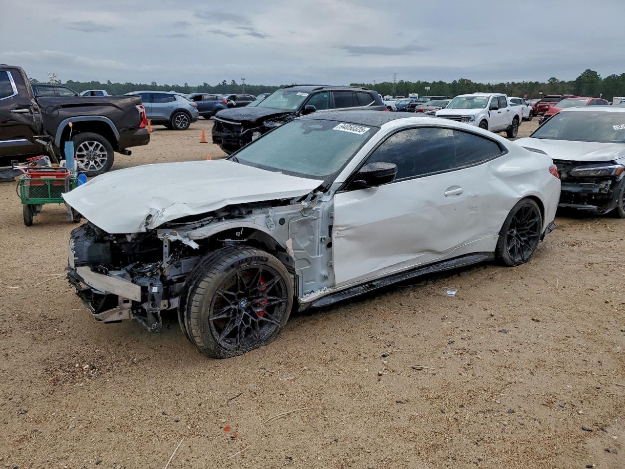 2024 BMW M4 Competition xDrive, VIN WBS43AZ02RCP62199 — Front end