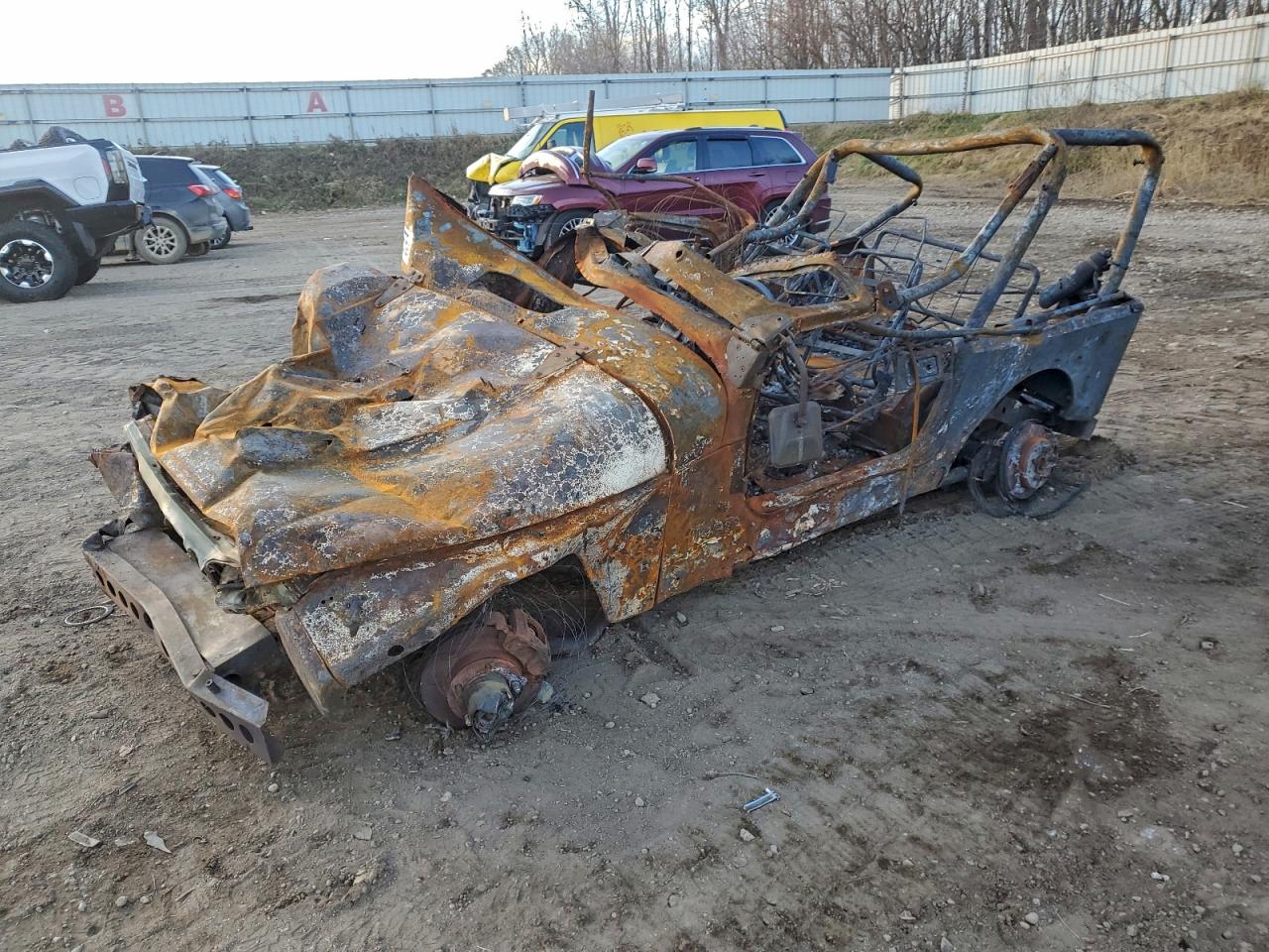 1988 Jeep Wrangler, VIN 2BCCV8117JB511730 — Burn