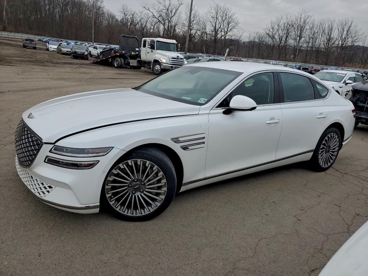 2023 Genesis G80, VIN KMTGE4S17PU003348 — Front end