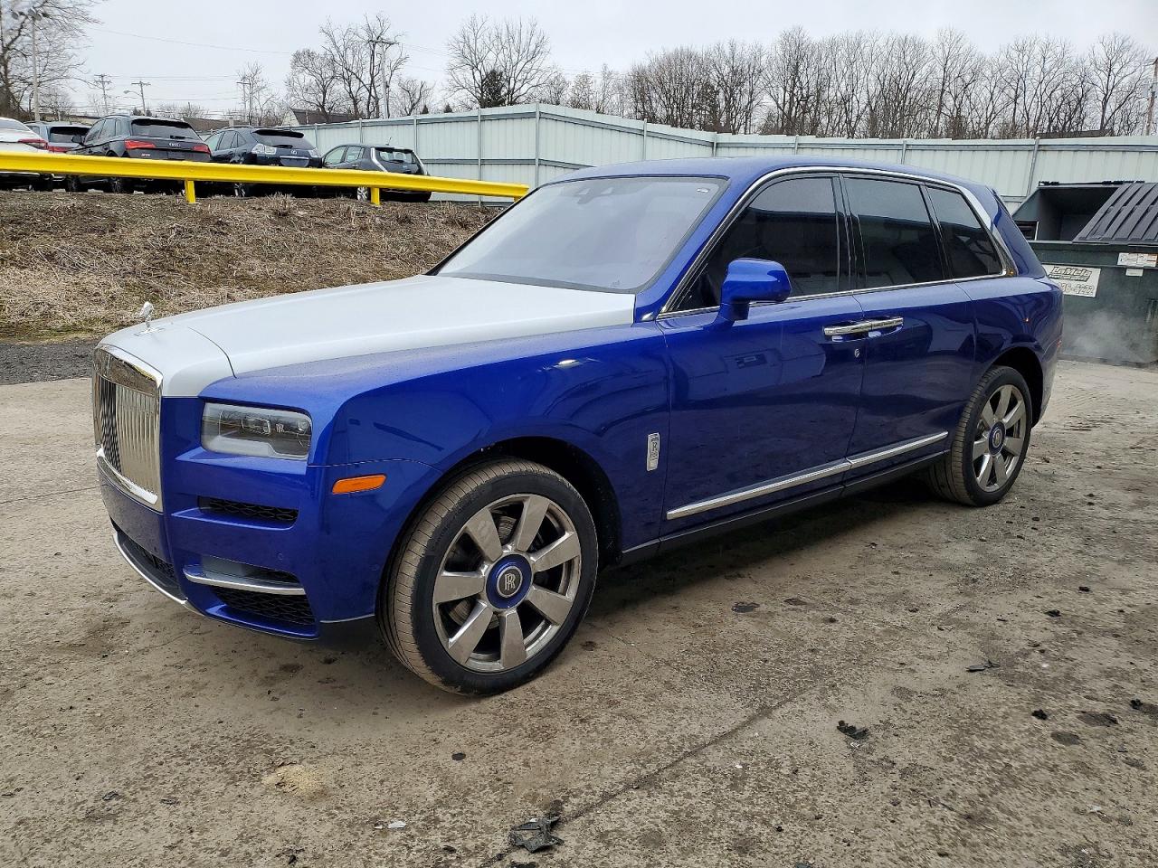 2020 Rolls-Royce Cullinan, VIN SLATV4C01LU200777 — Vandalism