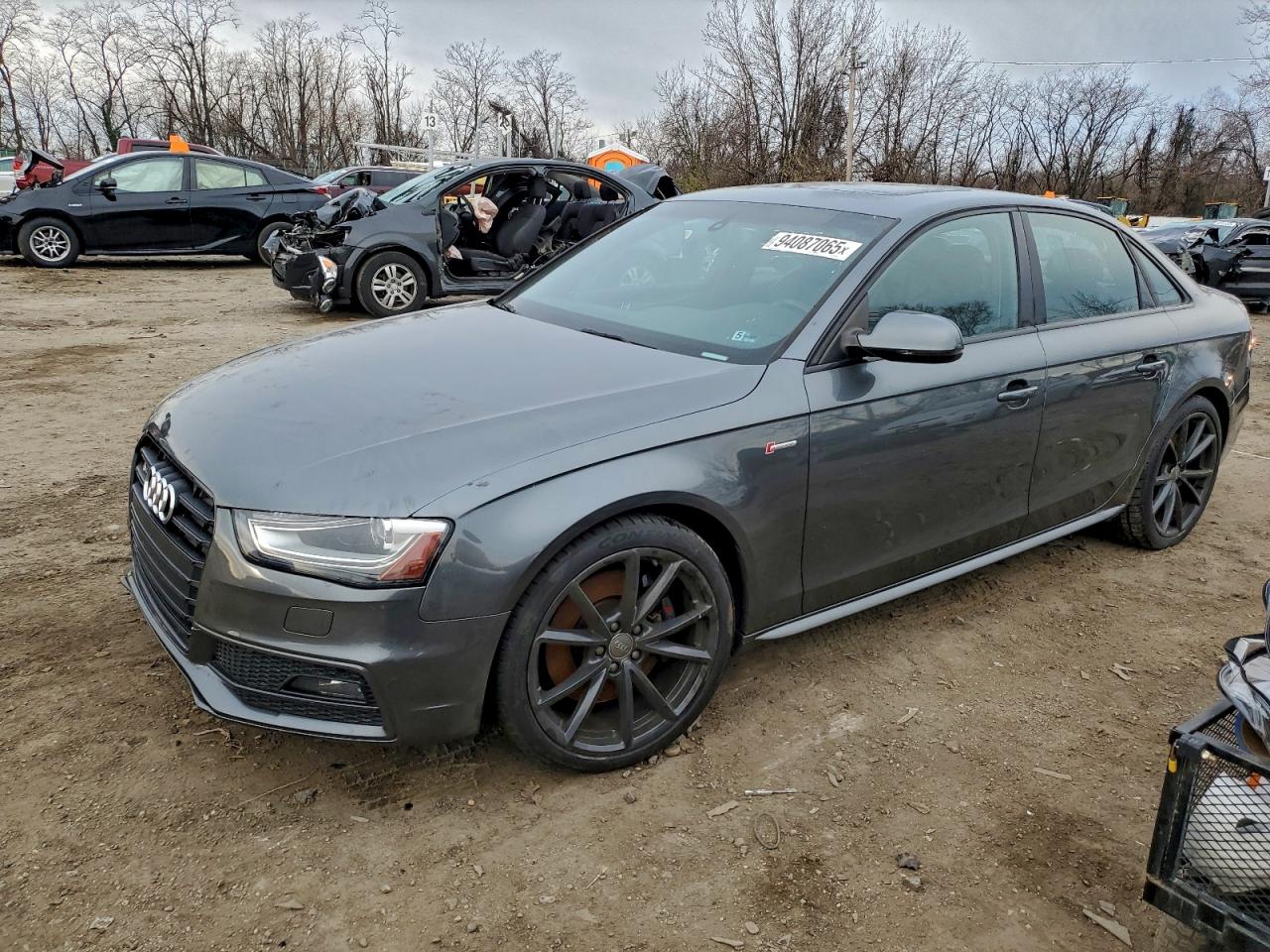 2016 Audi S4 Premium Plus, VIN WAUBGAFL6GA009332 — Механическое