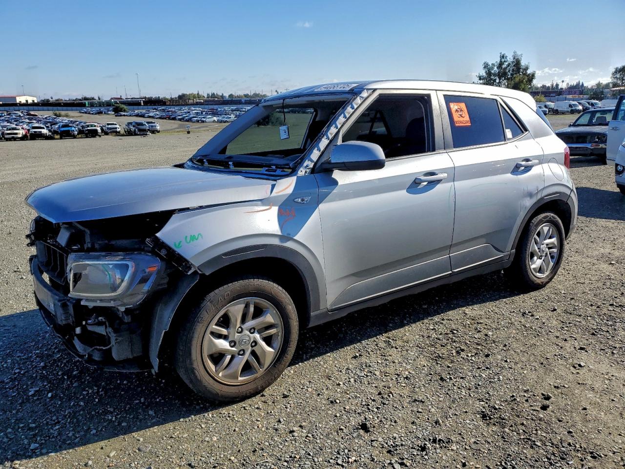 2021 Hyundai Venue SE, VIN KMHRB8A3XMU105857 — Vandalism