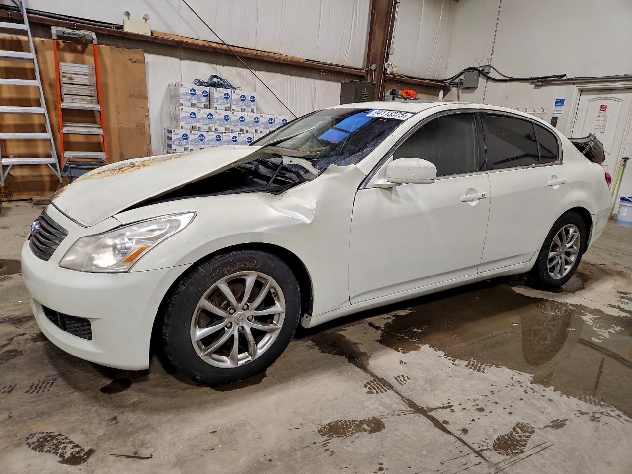 2008 Infiniti G35 x, VIN JNKBV61F48M258878 — Burn