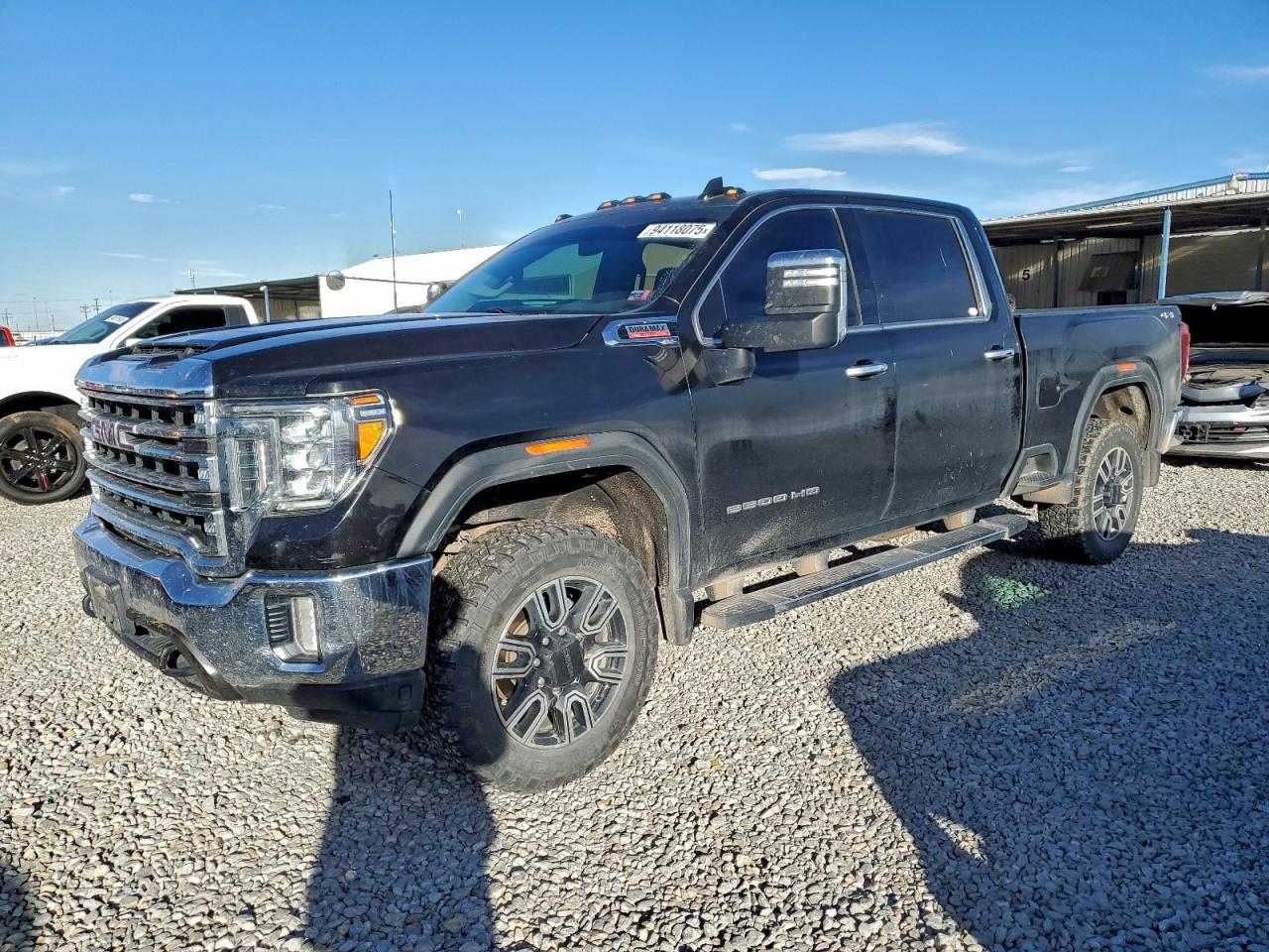 2021 GMC Sierra 2500HD SLT, VIN 1GT49NEY8MF197652 — Hail