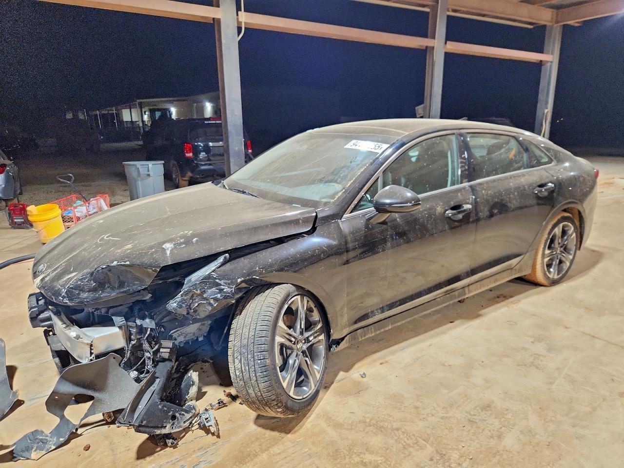 2021 Kia K5 EX, VIN 5XXG34J24MG007809 — Front end