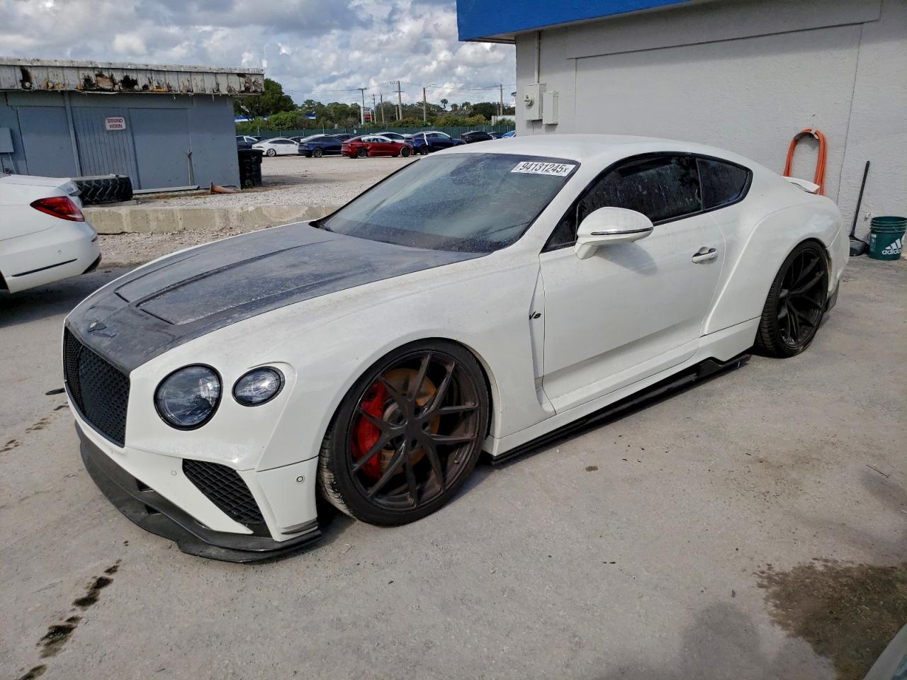 2020 Bentley Continental GT First Edition, VIN SCBCG2ZG3LC076337 — Water / flood