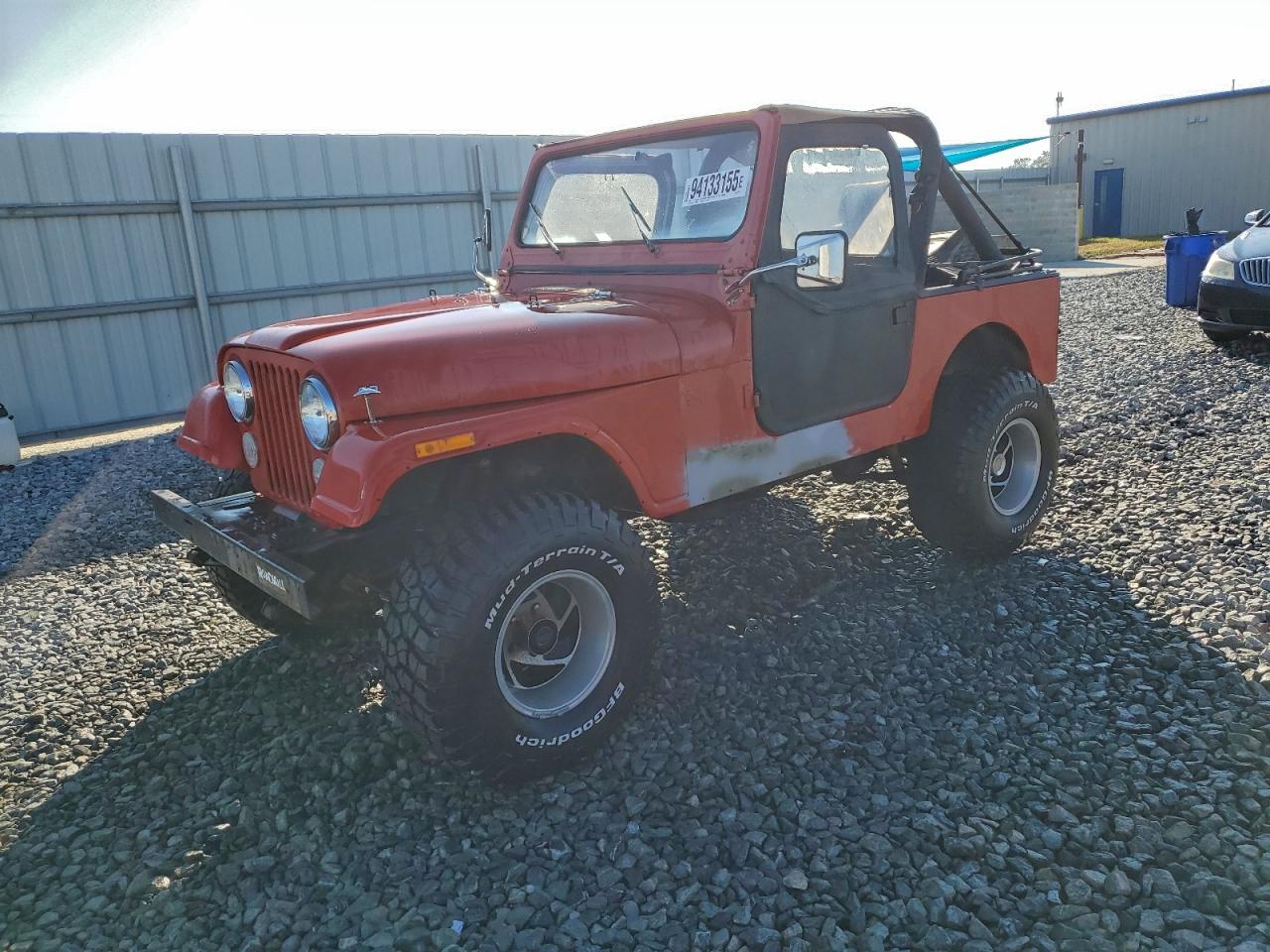 1984 Jeep CJ7, VIN 1JCCF87A5ET134631 — Water / flood
