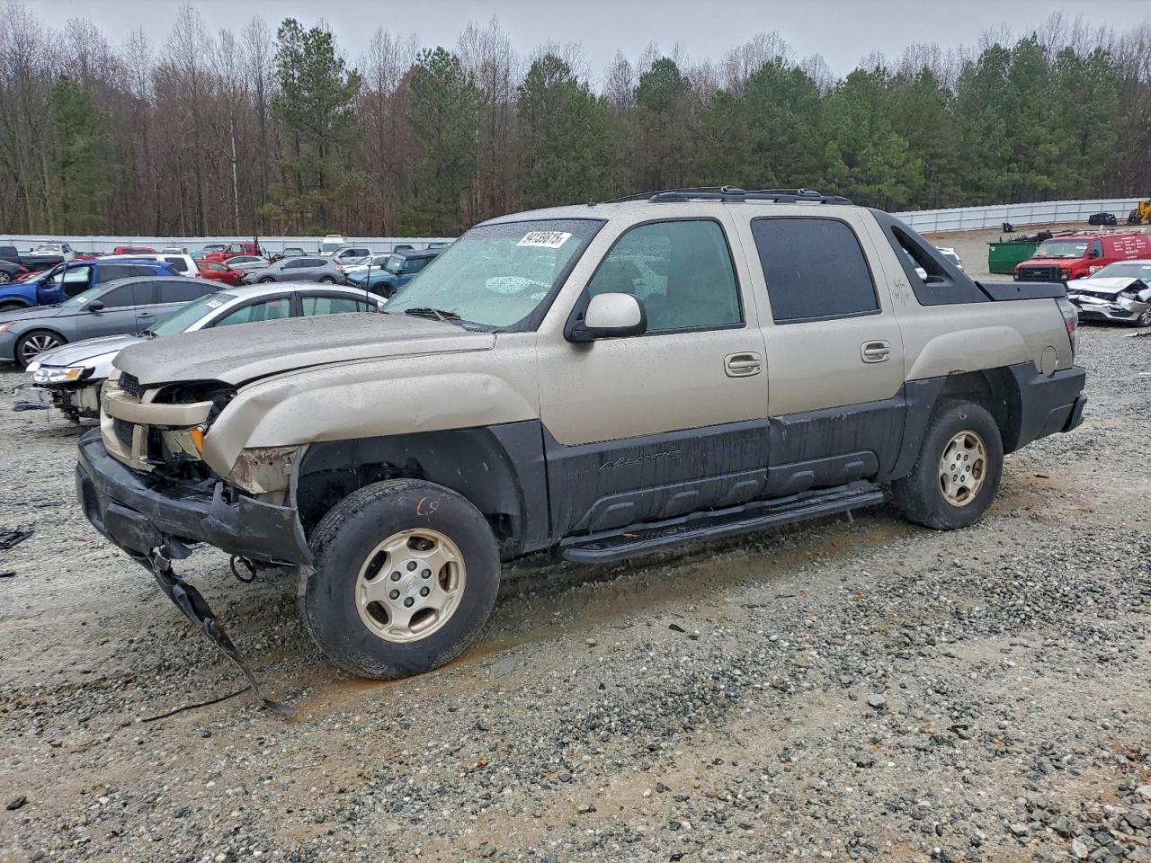 2002 Chevrolet Avalanche, VIN 3GNEK13T12G257413 — Front end