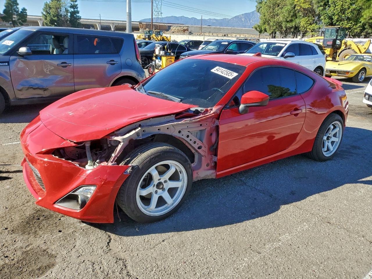 2015 Scion FR-S, VIN JF1ZNAA16F9707314 — Vandalism