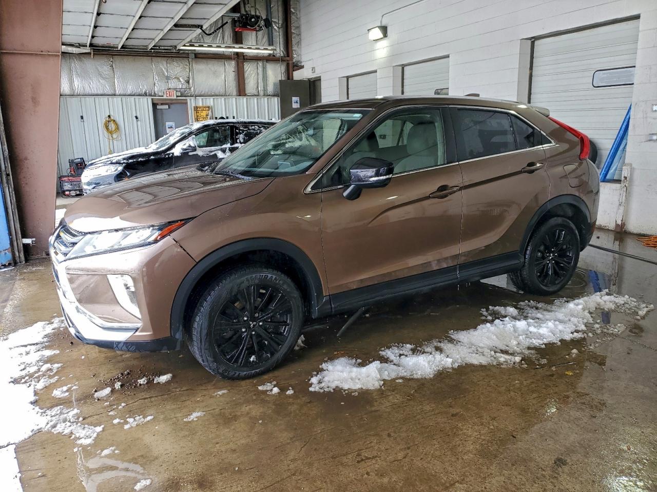 2018 Mitsubishi Eclipse Cross LE, VIN JA4AT4AA7JZ046474 — Engine fire
