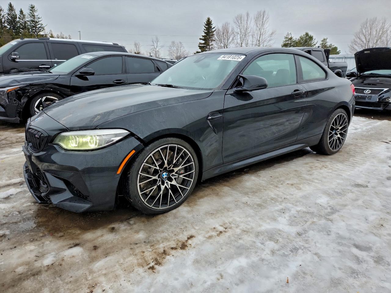 2021 BMW M2 Competition, VIN WBS2U7C0XM7J68428 — Front end