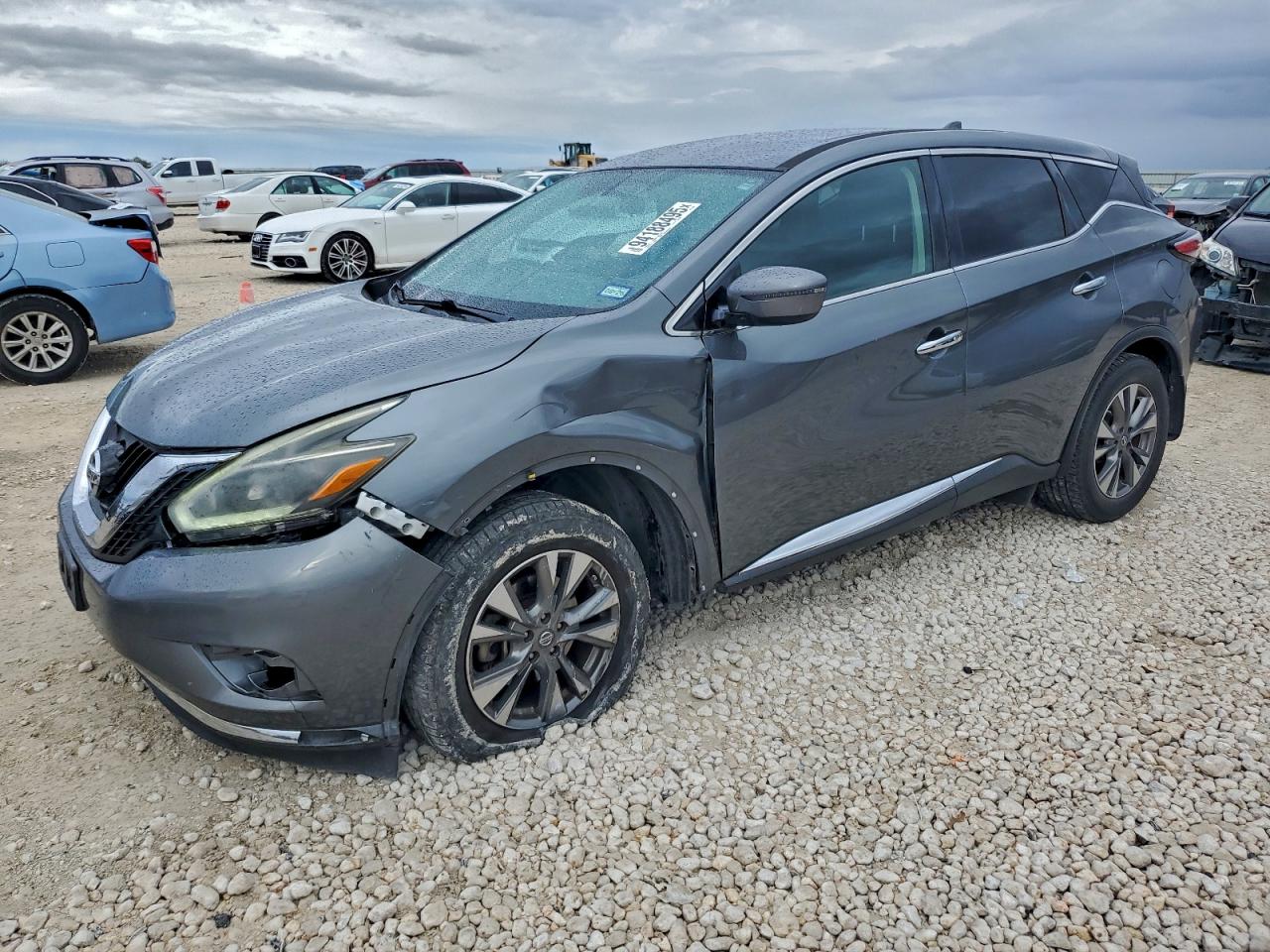 2018 Nissan Murano SV, VIN 5N1AZ2MG7JN162009 — Front end