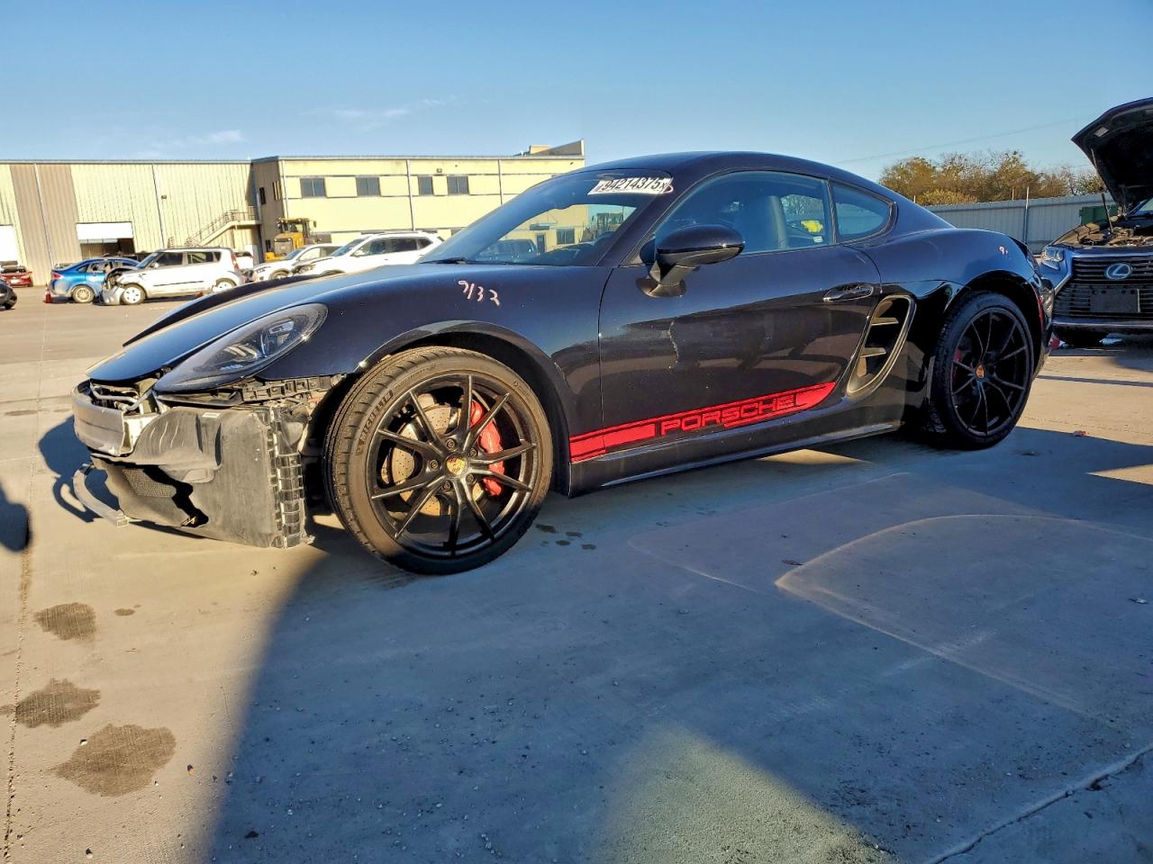 2017 Porsche 718 Cayman S, VIN WP0AB2A88HS285867 — Front end