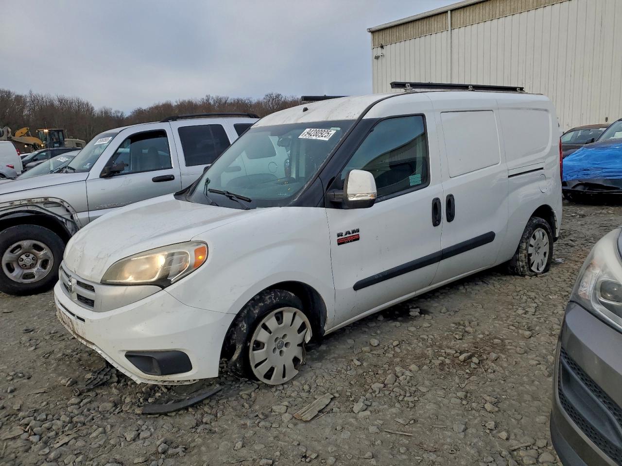 2017 Ram ProMaster City Cargo Tradesman SLT, VIN ZFBERFBB6H6D88668 — Front end
