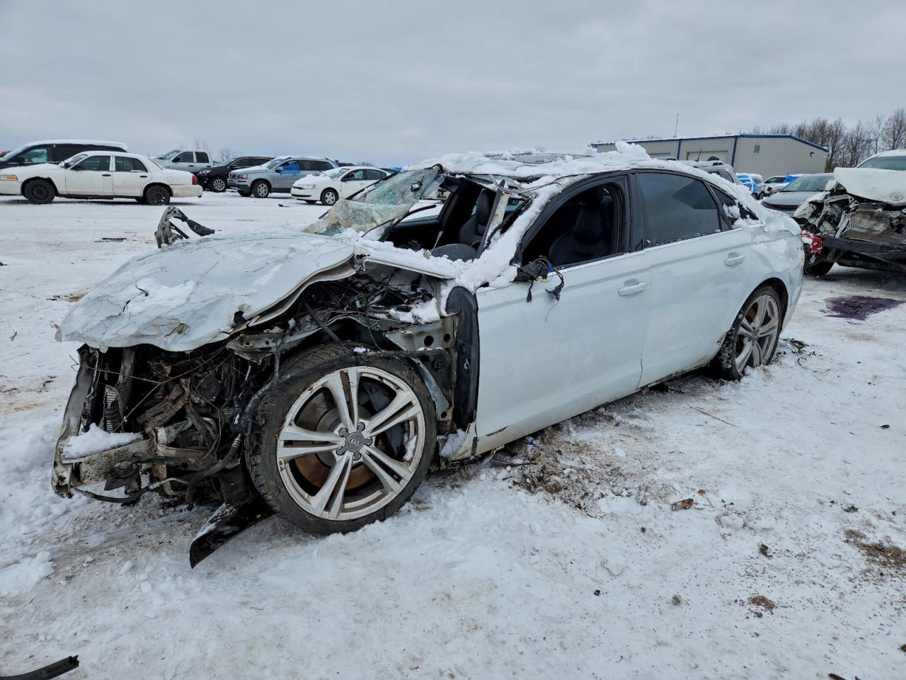 2015 Audi S6, VIN WAUF2CFC5FN037884 — Front end