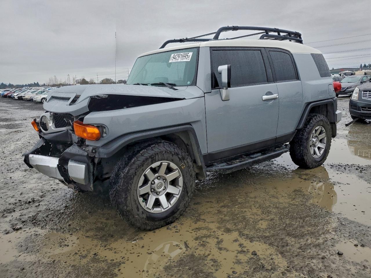2014 Toyota FJ Cruiser, VIN JTEBU4BF8EK183824 — Front end