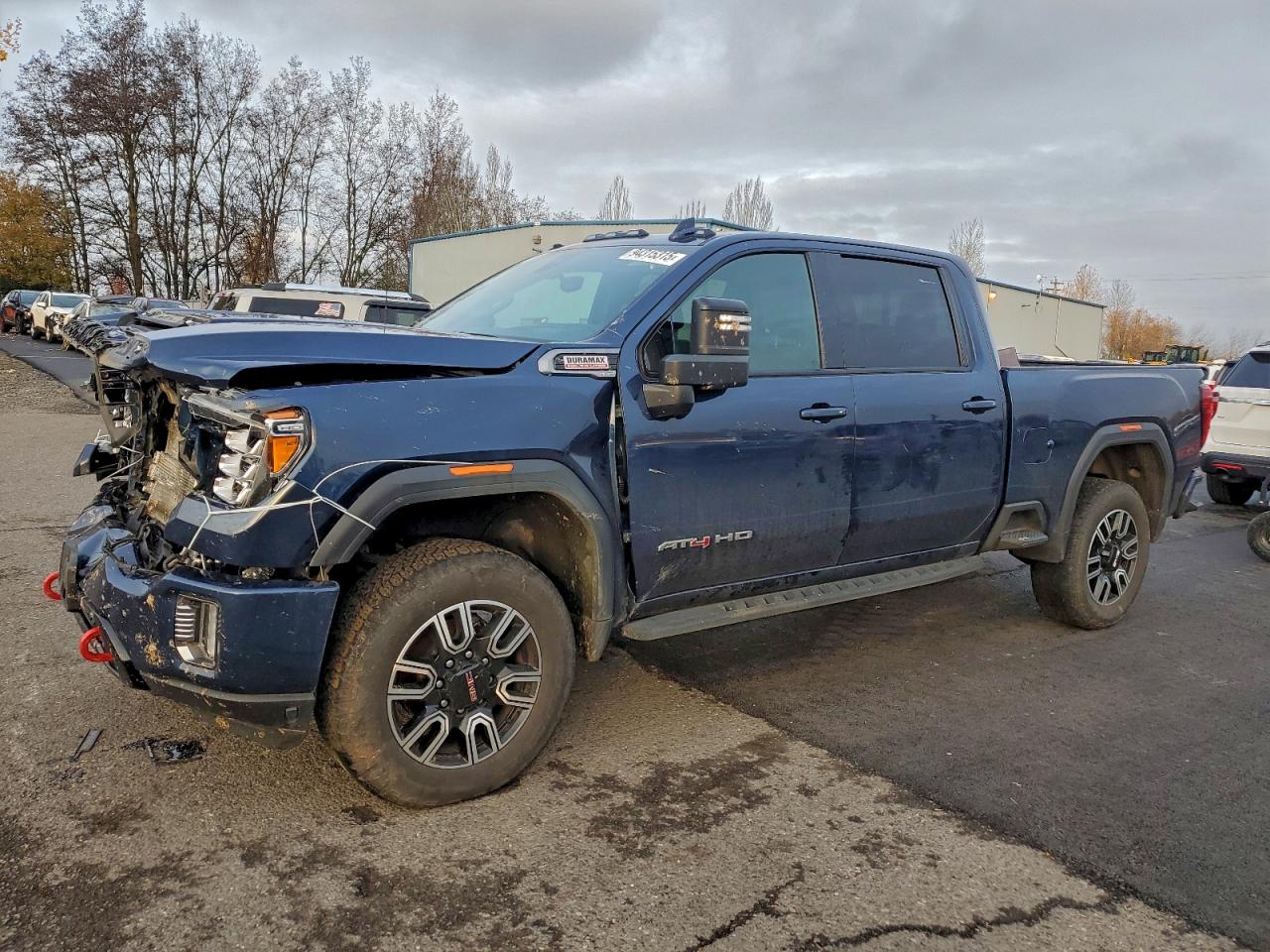 2023 GMC Sierra 2500HD AT4, VIN 1GT49PEY5PF206243 — Front end
