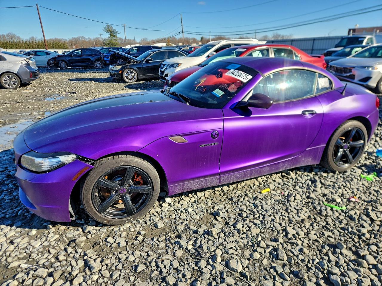 2012 BMW Z4 sDrive28i, VIN WBALL5C51CE716709 — Мелкие вмятины и царапины